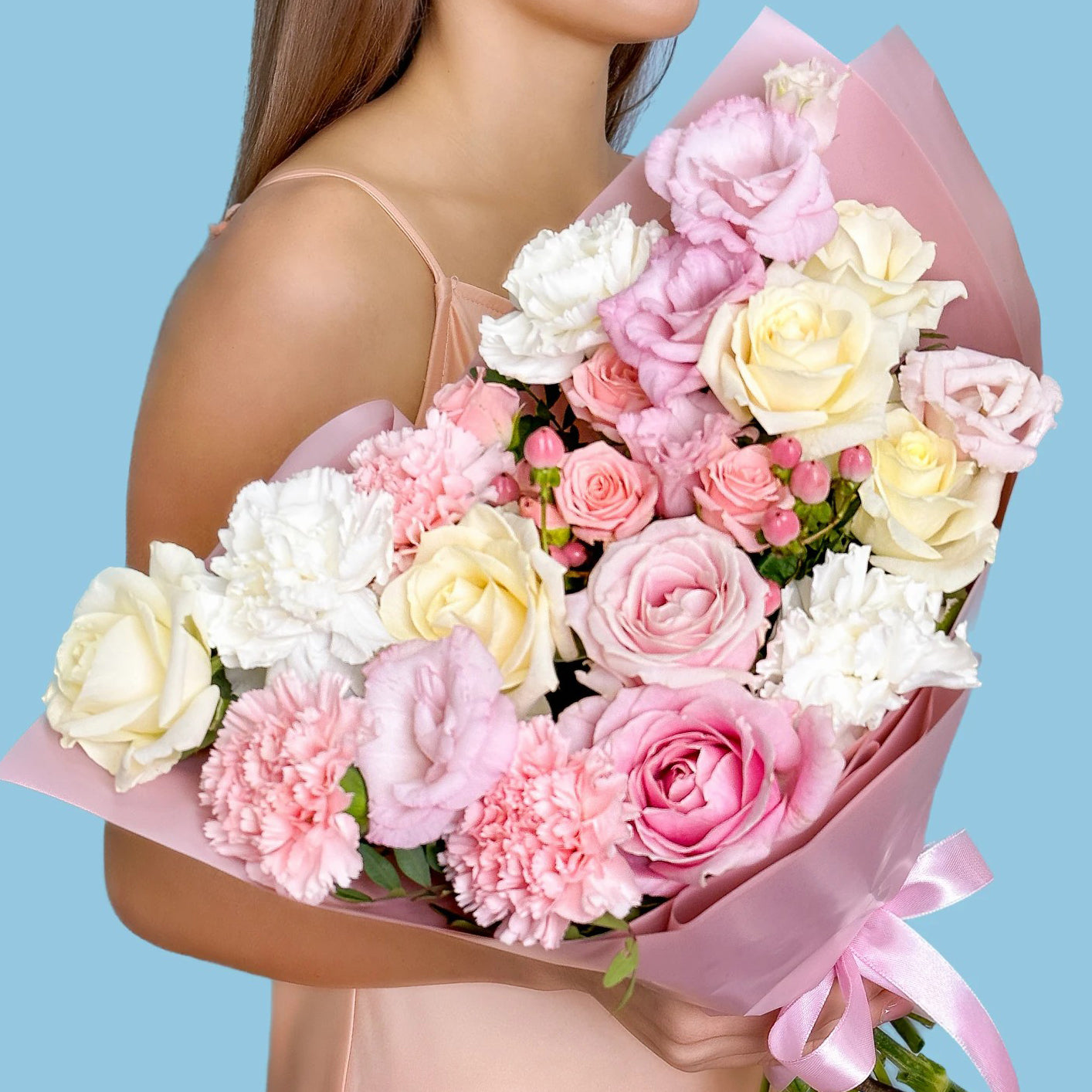 Floral Fusion: A Mixed Bouquet of Beauty