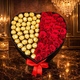 A Valentine’s Day Delight! Chocolates and Flowers CNF