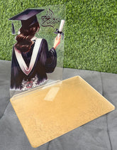 Elegant Graduate Acrylic Stand