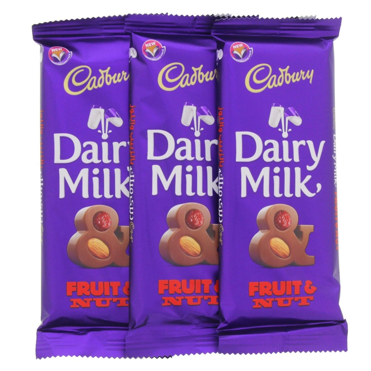 Cadbury Dairy Milk Fruit & Nut 3 x 100 g