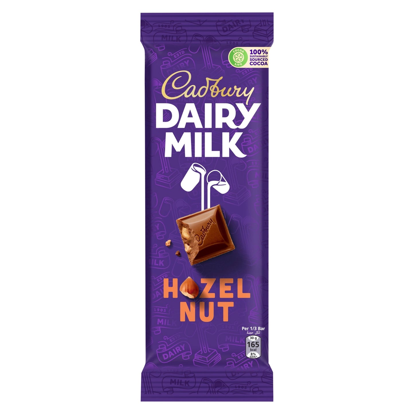 Cadbury Dairy Milk Hazelnut Chocolate 90 g