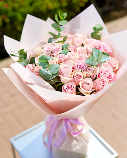 Pastel Rose Bouquet