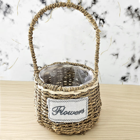 Round Gift Basket