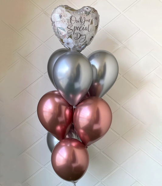 Engagement/ Anniversary balloon bouquet