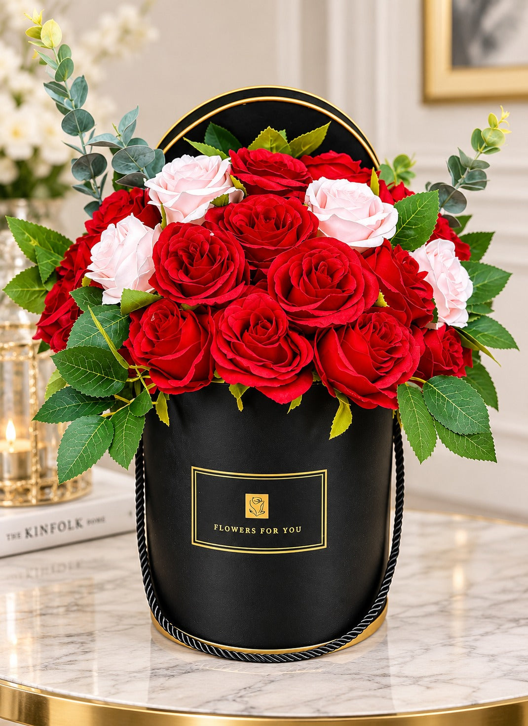 Royal Romance Rose Hatbox