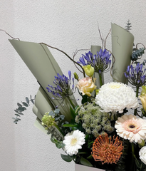 Sophisticated Graduation Floral Gift Bag