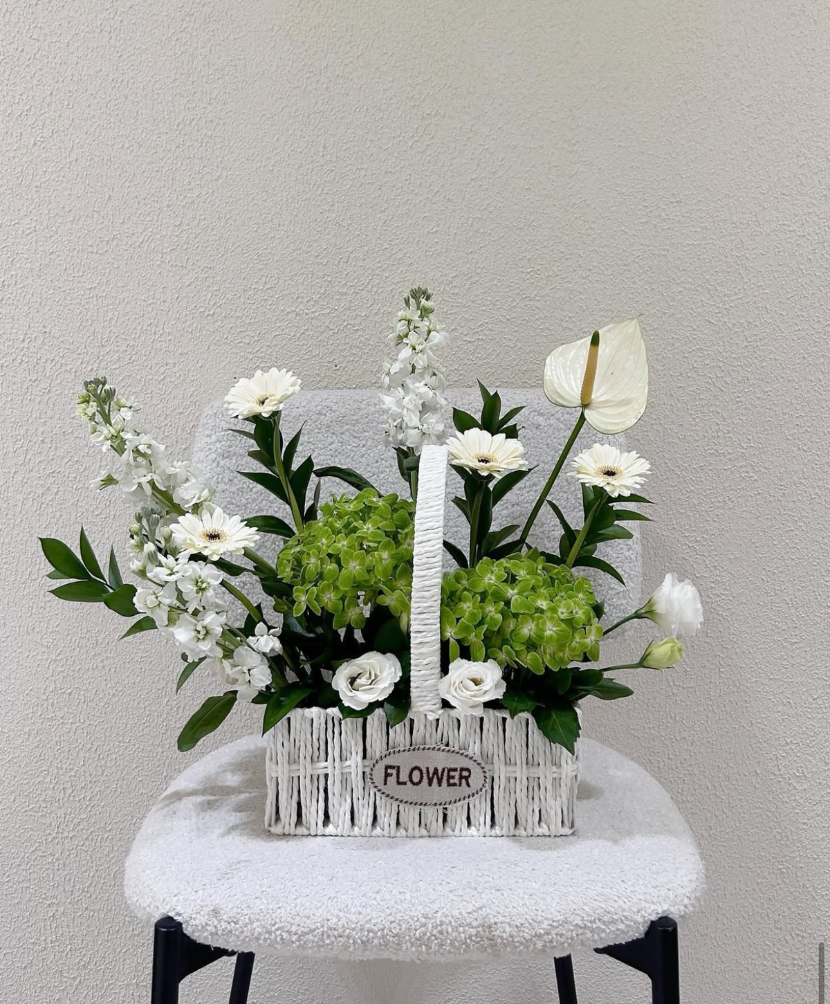 Serenity in Bloom – Graduation Basket