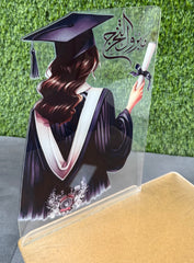 Elegant Graduate Acrylic Stand