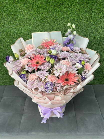 A Vibrant Floral Celebration of Beauty and Grace