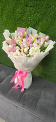 Blush Pearl Tulip Bouquet