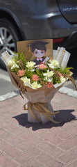 Golden Achievement Graduation Bouquet