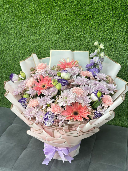 A Vibrant Floral Celebration of Beauty and Grace