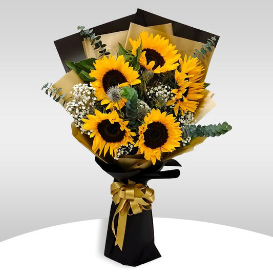 Radiant Sunflower Bouquet