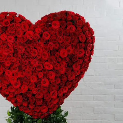 301 Red Roses Basket of Abundant Love