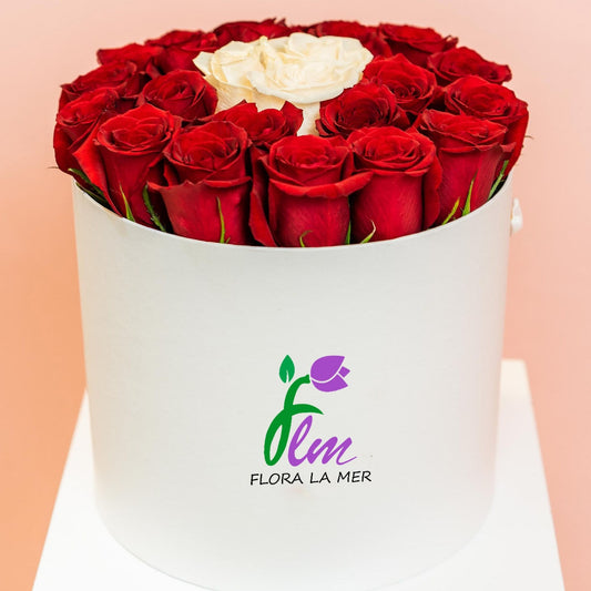 Red Roses (White Box)