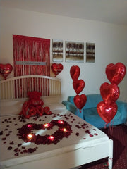 Premium Velvet Red Rose Petals – Timeless Romance in Every Detail